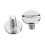 10pcs 8mm Sliver Chicago Screw Round Flat Head Stud Rivet Leather Decoration Bookbinding 6