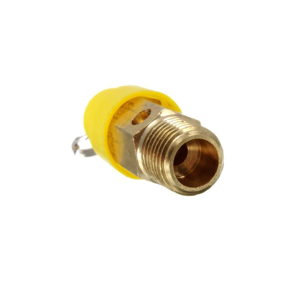 120PSI 1/4 inch Oil-Free Air Compressor Safety Relief Valve