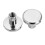 10pcs 8mm Sliver Chicago Screw Round Flat Head Stud Rivet Leather Decoration Bookbinding 7