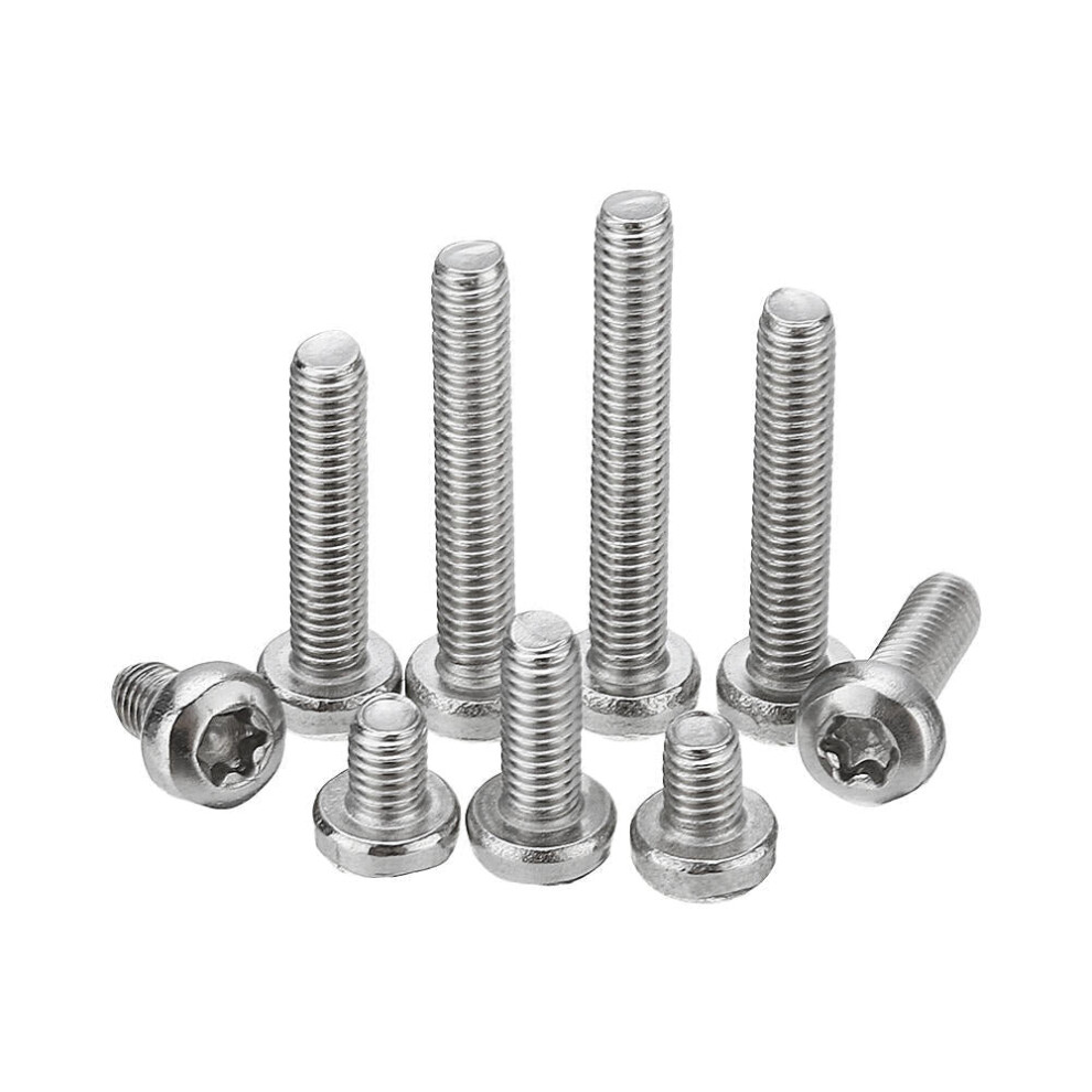 (4mm) M3ST1 50Pcs M3 Insert Torx Screw Stainless Steel for Replaces Carbide Inserts CNC Lathe Tool