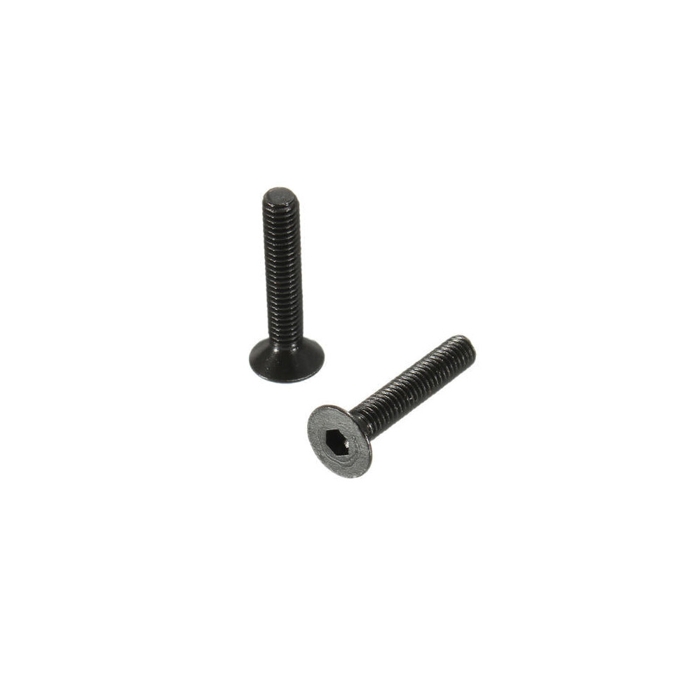 (M3*16) M3ch4 100Pcs M3 Carbon Steel Countersunk Hex Socket Screw 6-20Mm Flat Head Hex Screw Metric 3654659429728