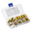 50Pcs/Set Carbon Steel M3-M12 Insert Self-tapping Thread Slotted Screw Thread Inserts Thread Nut Repair Kit 3