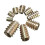 5Pcs M4x10mm Hex Drive Screw In Threaded Insert For Wood Type E 5