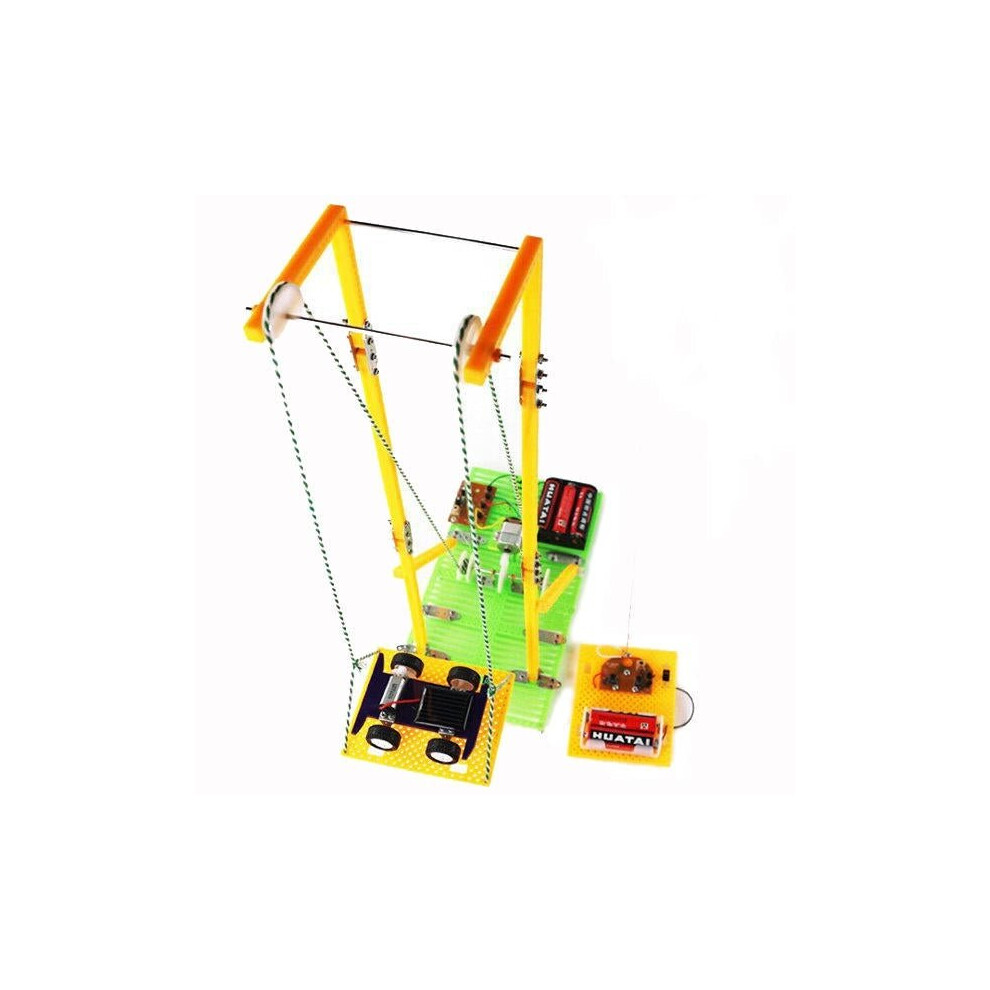 DIY Assembly Educational Toys Model RC Electric Elevator