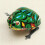 Funny Wind Up Jumping Frog Toy Clockwork Spring Tin Toy With Key 5