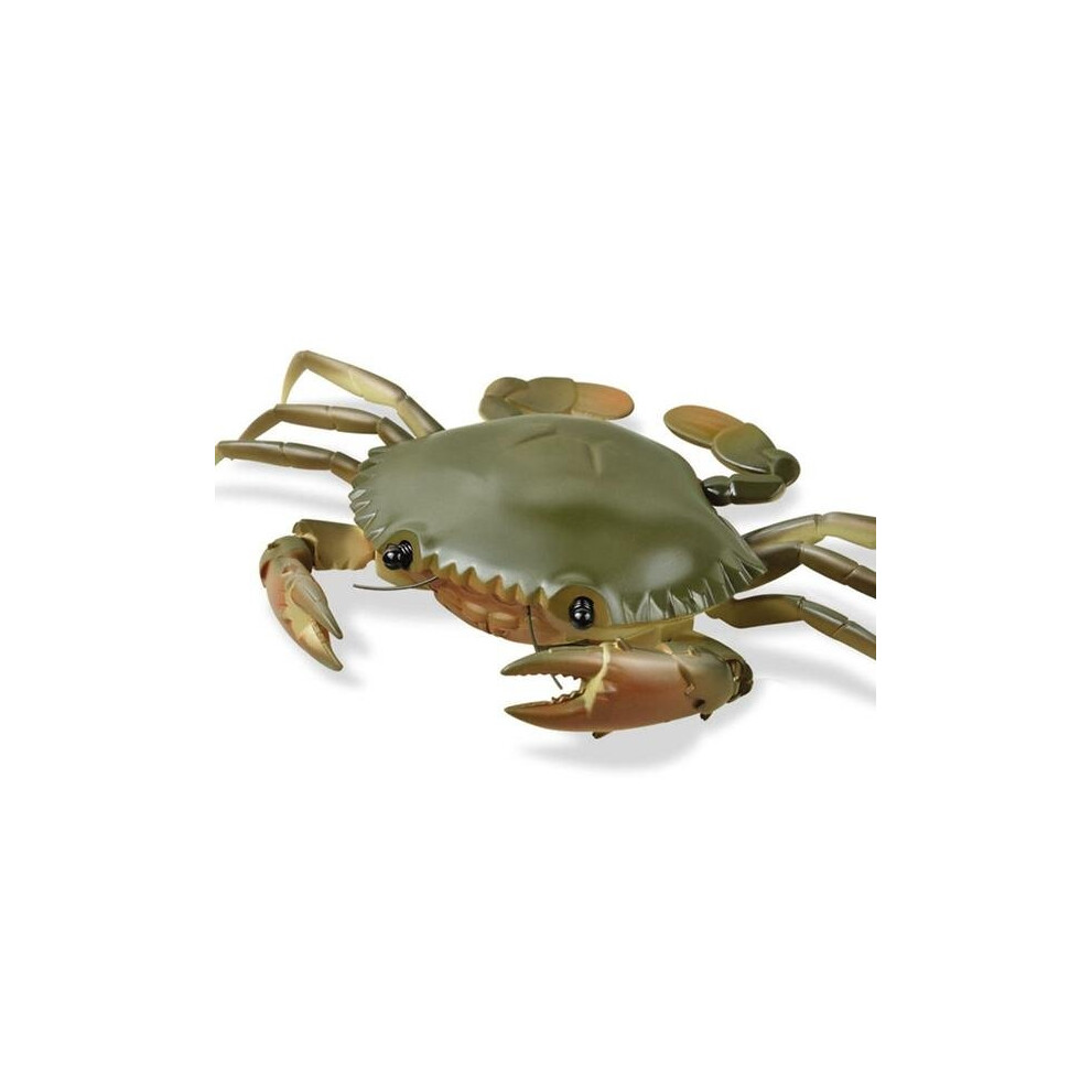 (Green) Infrared Remote Control Crab Simulation RC Animal Toy 9995