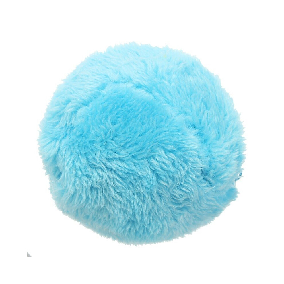 Microfiber Mop Rolling Ball Sweep Robots Automatic Vacuum Cleaner Plush Electronic Toys Random Color