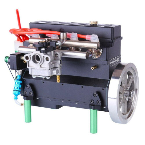 Four Cylinder Gasoline Engine Inline Model 32cc Water-cooled For DIY RC Car & Ship 2