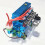 Four Cylinder Gasoline Engine Inline Model 32cc Water-cooled For DIY RC Car & Ship 11