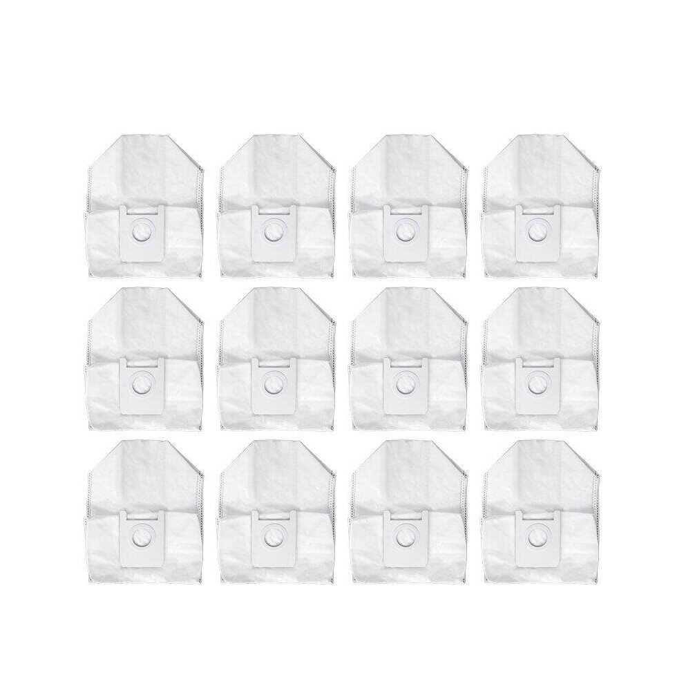 12pcs Dust Bags Replacements for ROIDMI EVE Plus Robot Vacuum Cleaner Parts Accessories