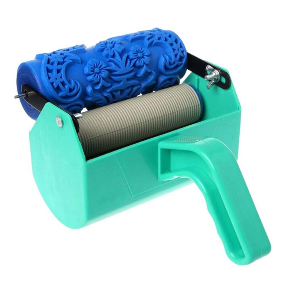 5 Inch Wall Decoration Paint Painting Machine Roller Brush Tool Sets 3D Pattern Wallpaper Room Tools