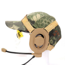 (Sand) Tactical Bowman Elite II Headset Earphone For Z-TAC Bowman Unilateral Headphone Airsoft Accessories