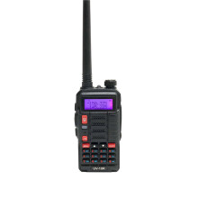 (Black) Baofeng BF UV10R 10W High Power USB Walkie Talkie 10 Watts VHF UHF Ham Radio Station UV-10R CB Radio Transmitter USB Transceiver