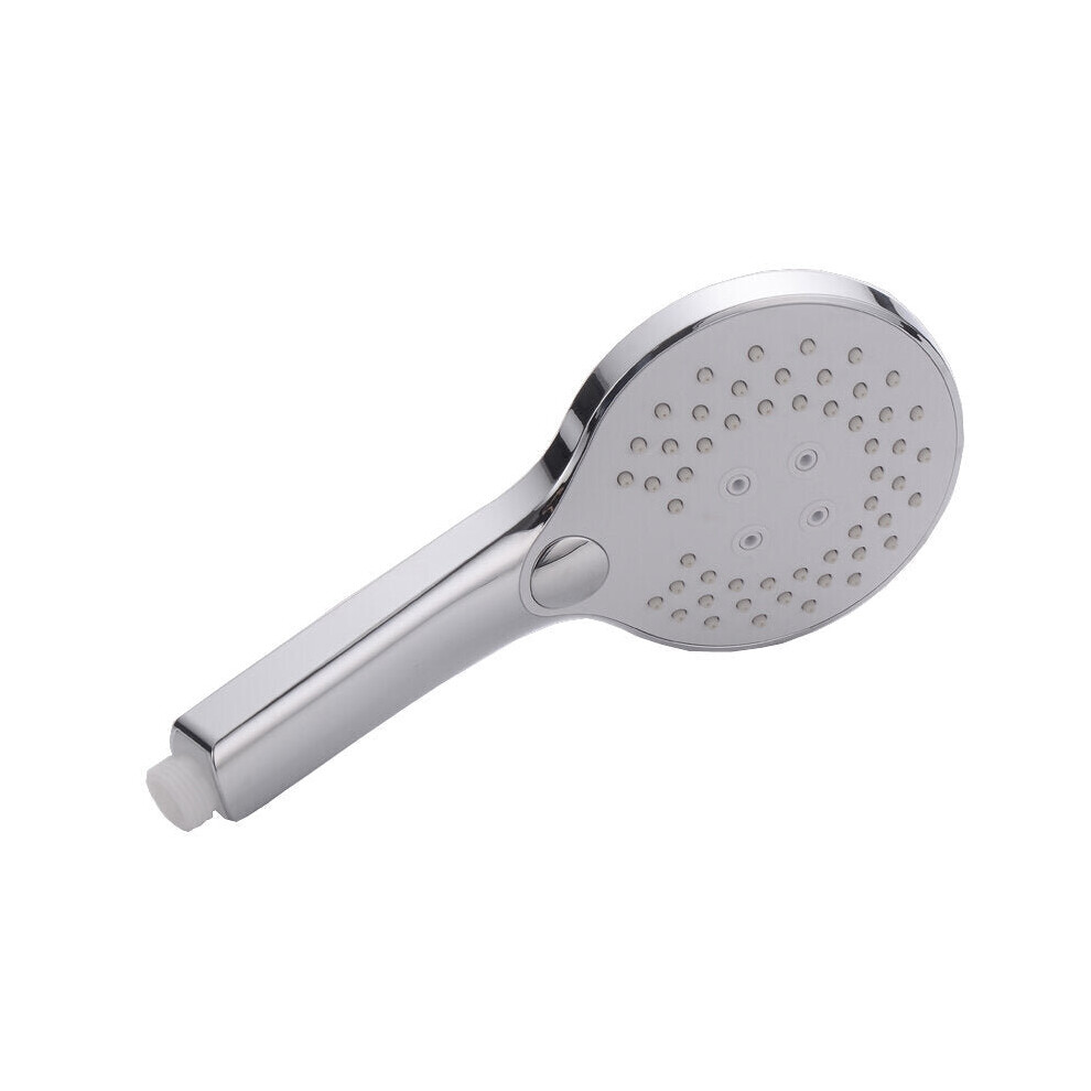 (Electroplate) 3-Functions Hand Shower Adjustable High Pressure Bathroom Rain Head Water Saving Nozzle