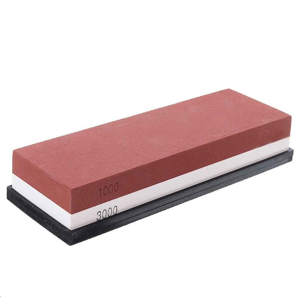 (3# Red) 2 In 1 Sharpening Stone Whetstones Blade Sharpen Stones Waterstones Wetstones Wet Stones Blade Sharpener Stones Set