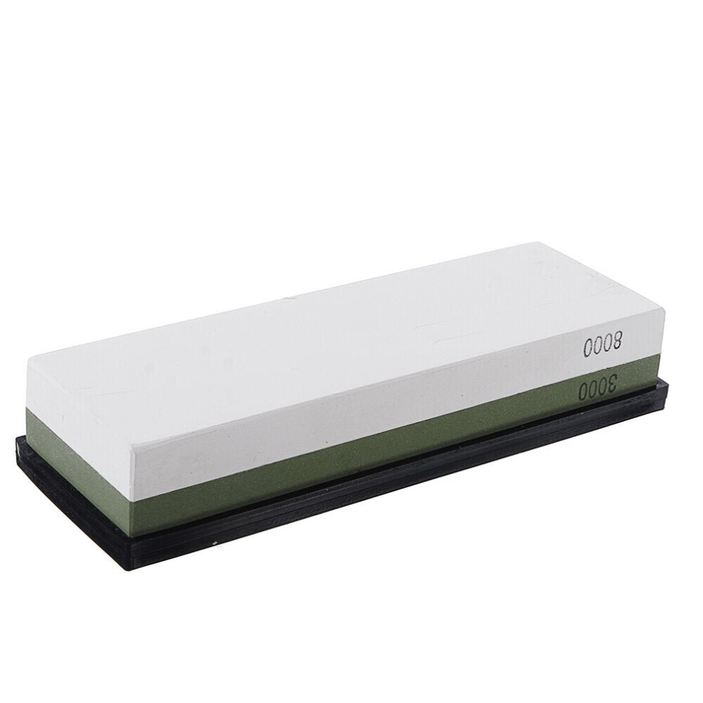 (5# White) 2 In 1 Sharpening Stone Whetstones Blade Sharpen Stones Waterstones Wetstones Wet Stones Blade Sharpener Stones Set 6112211859330