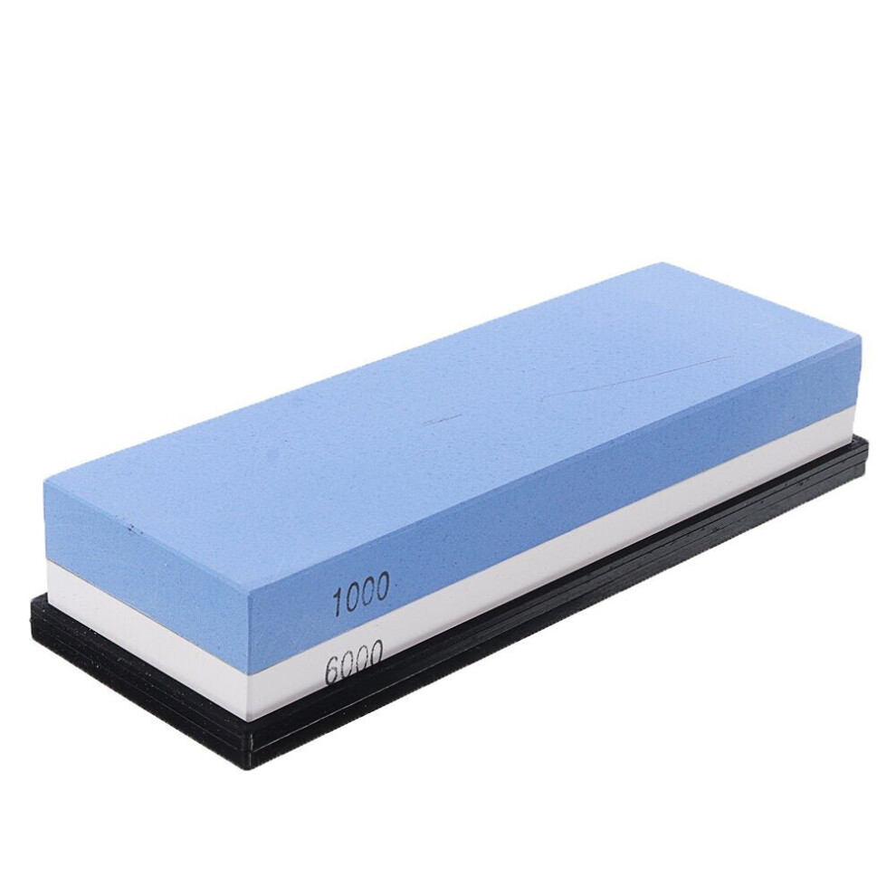 (2# Blue) 2 In 1 Sharpening Stone Whetstones Blade Sharpen Stones Waterstones Wetstones Wet Stones Blade Sharpener Stones Set