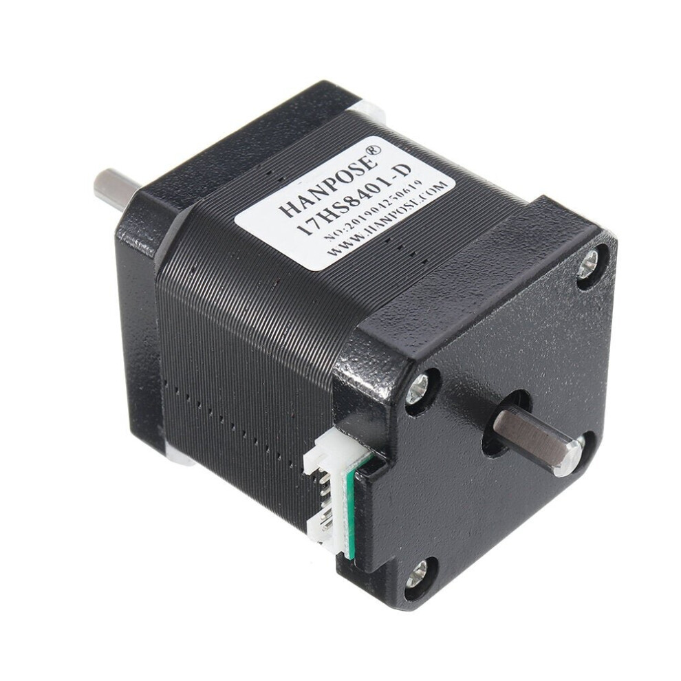Double Shaft 48mm Nema 17 Stepper Motor 42 Motor 1.8A 52N.cm 4-lead for CNC Laser 3D Printer