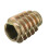 5Pcs M8x20mm Hex Drive Screw In Threaded Insert For Wood Type E 8