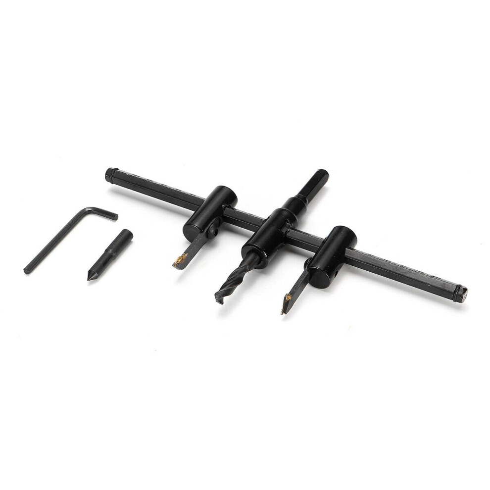 (300Mm) 40-120/200/300Mm Adjustable Circle Hole Cutter Wood Drywall Drill Bit Saw Round Cutting Blade 6112211932019