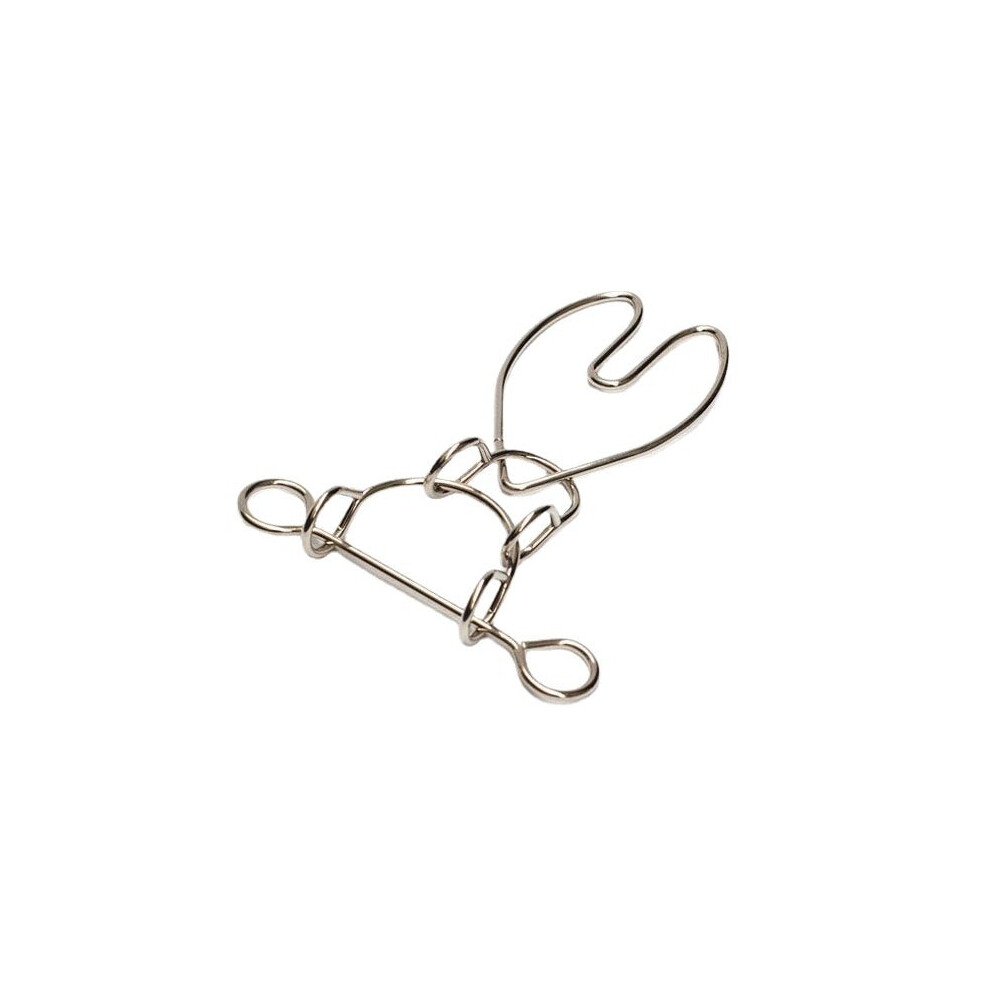 (3) Fashion Magic Metal Puzzles Hand-Made Play Alone-image-OPC-P9GNW6K-NEW