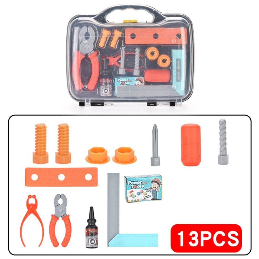 (13Pcs) 13/72Pcs 3D Puzzle DIY Asassembly Screwing Blocks Repair Tool Kit Educational Toy for Kids Gift