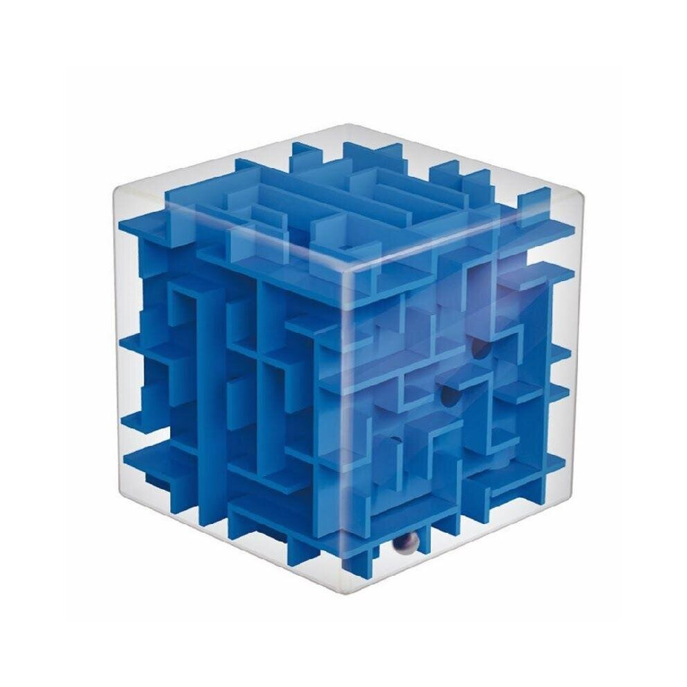 Magic Cube Maze Labyrinth Rolling Ball Balance Brain Teaser Toy