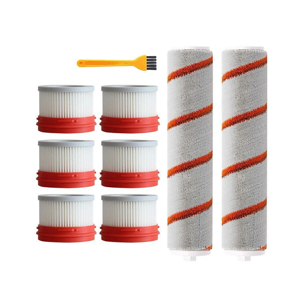 9pcs HEPA Filter For Xiaomi Dreame V9 Wireless Handheld Vacuum Cleaner Accessories Hepa Filter Roller Brush Parts Kit