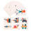 180 Pcs Colorful Creative Multi-Shape Puzzle Develop Thinking Ability Educational Toy with Bag for Kids Gift 9
