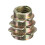 5Pcs M5x10mm Hex Drive Screw In Threaded Insert For Wood Type E 5