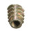 5Pcs M5x13mm Hex Drive Screw In Threaded Insert For Wood Type E 5