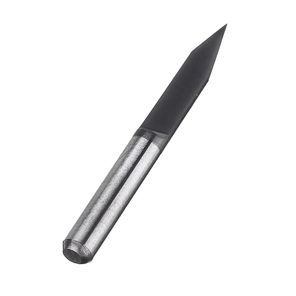 (0.2Mm) 0.1-0.5Mm 30 Degree Flat Bottom Pcb Drill Bit 0.1/0.2/0.3/0.4/0.5Mm Tialn Coated Cnc Engraving 6112211922416