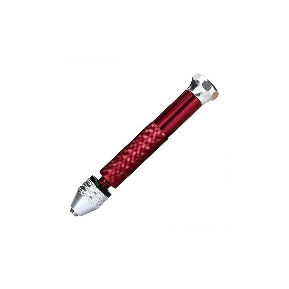 0.3-3.20mm Mini Hand Twist Drill With Chuck Aluminum Manual