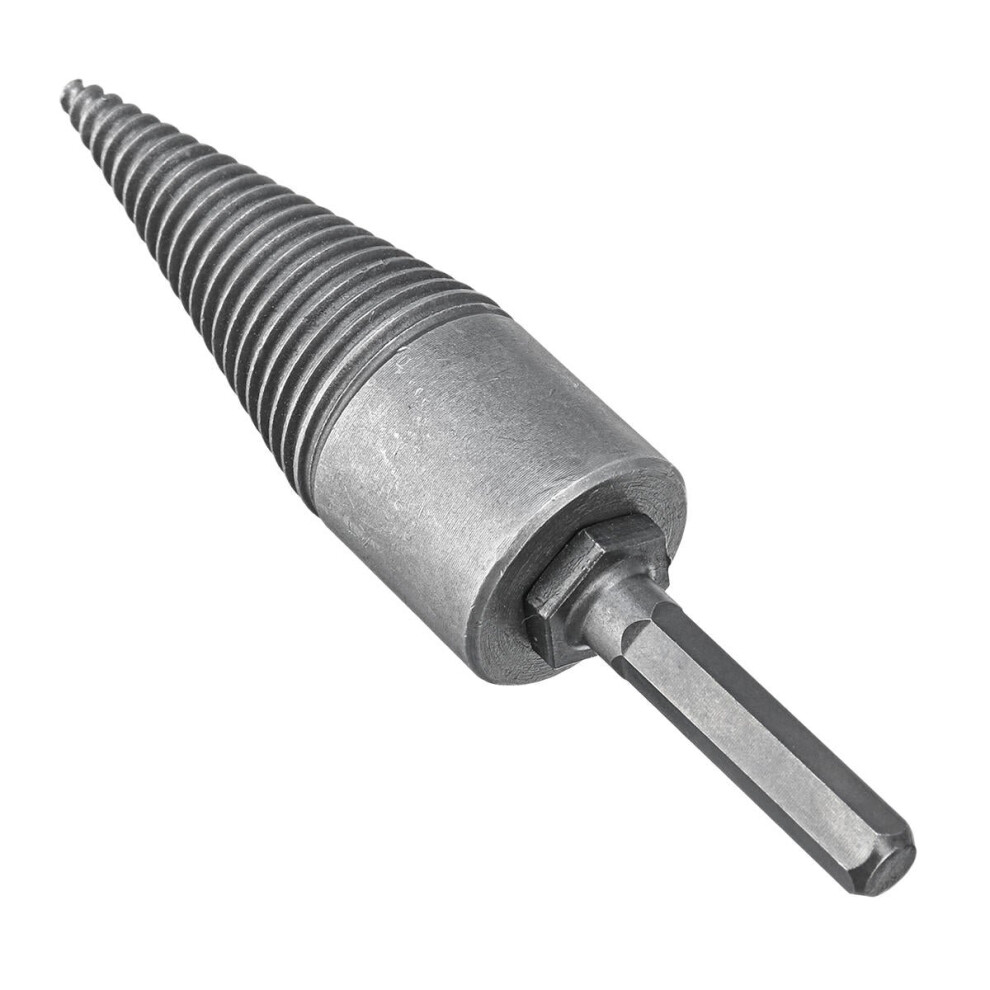 (32mm SDS Plus Shank) 32mm Kindling Firewood Splitter Drill Bit Firewood Split Drill Bit Hex/SDS Plus/Suqare Shank for Power Drill-image-OPC-P9GNWH9-NEW