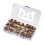 175Pcs Mixed Zinc Plated Threaded Rivnuts Blindnuts Nutserts M3-M10 Insert Rivet Nut Assortment Kit 2