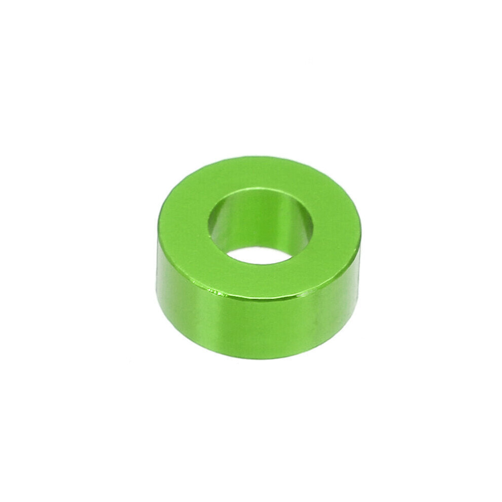 10Pcs M3 Thickening Flat Grommet Gasket Washer Spacer Multi-color Aluminum alloy