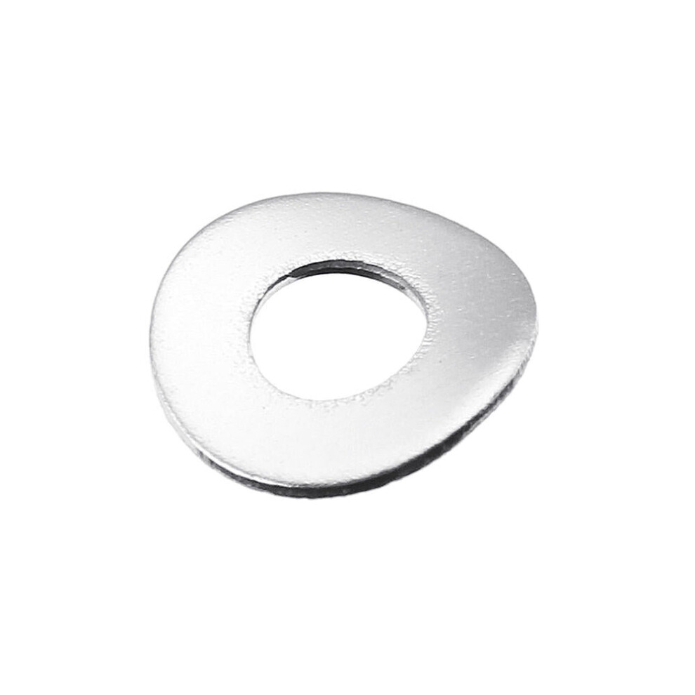 (M3) 100Pcs M3 M4 304 Stainless Steel Spring Wave Washer Elastic Curved Gasket Pad Assortment Kit