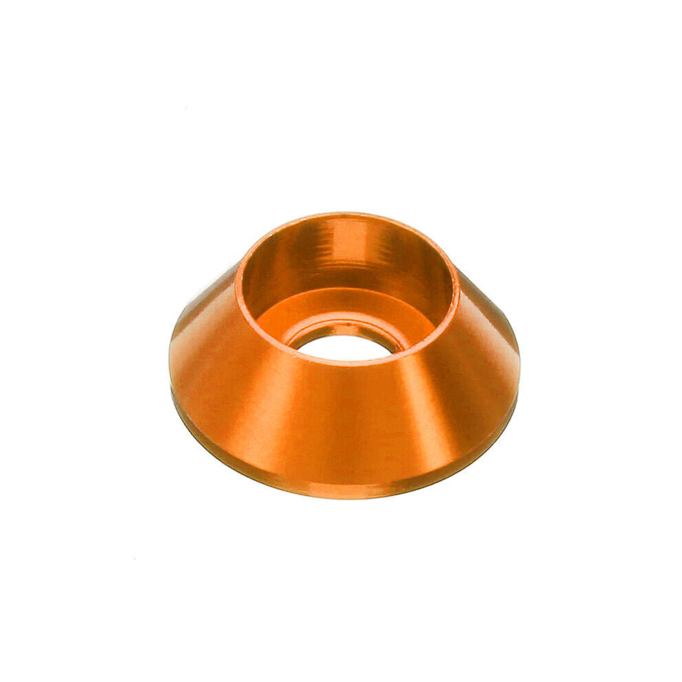 (Orange) 10Pcs M6 Cup Head Hex Screw Gasket Washer Nuts Aluminum Alloy Multicolor-image-OPC-P9GNWZF-NEW