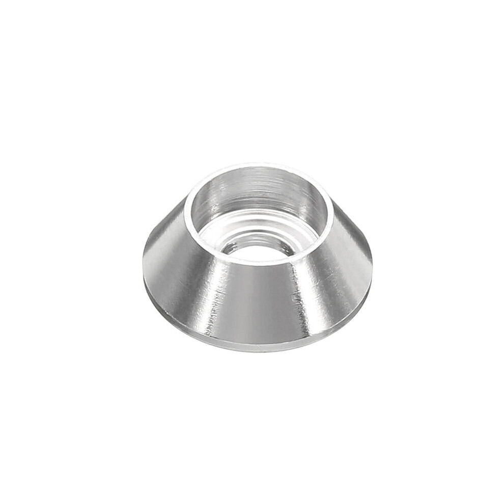 (Silver) 10Pcs M2.5 Cup Head Hex Screw Gasket Washer Nuts Aluminum Alloy Multicolor-image-OPC-P9GNX2R-NEW