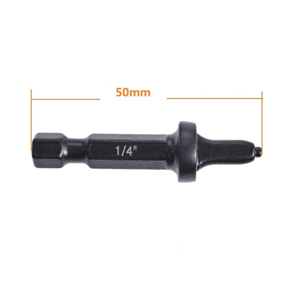 (1/4) 1/4 Inch Hex Handle Tube Expander High Carbon Steel Electric Reamer Copper Pipe Drill Rotary Tool