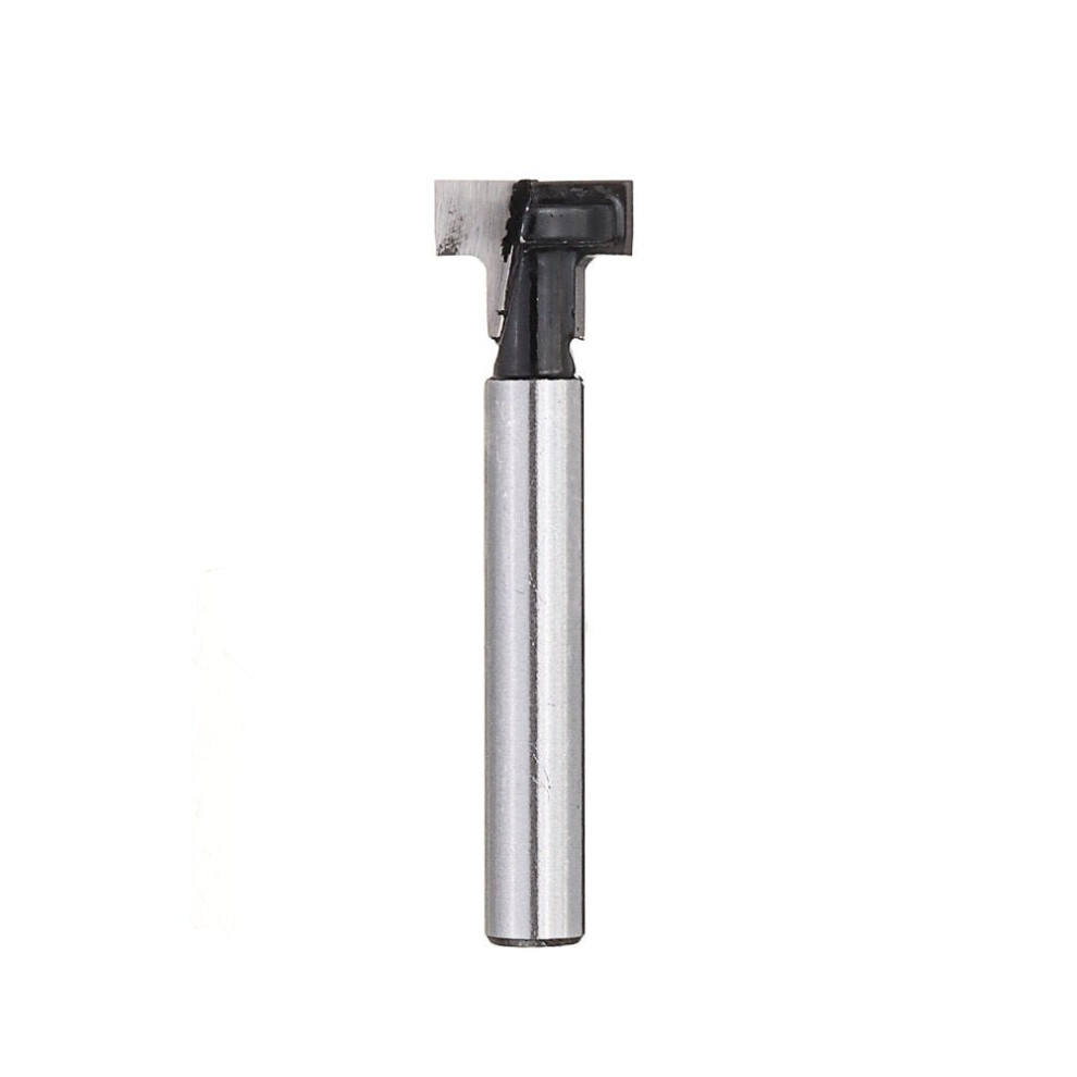 (1/2 Inch) 1/4 Inch Round Shank 1/2 3/8 5/16 Woodworking Milling Cutter T-shaped Photo Frame Hanging Wall Keyhole For Trimmer