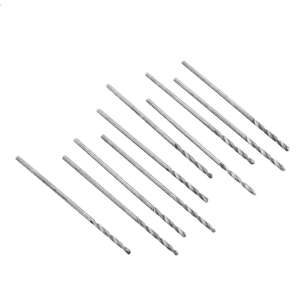 100pcs 2.0mm Drill Bit HSS High Speed Steel Straight Shank Twist For Hand