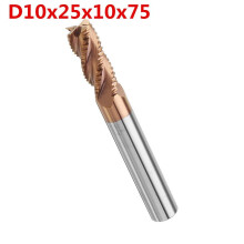 (10mm) 4/6/8/10mm Rough End Mill Cutter 4 Flutes HRC55 AlTiN Coating Milling Cutter