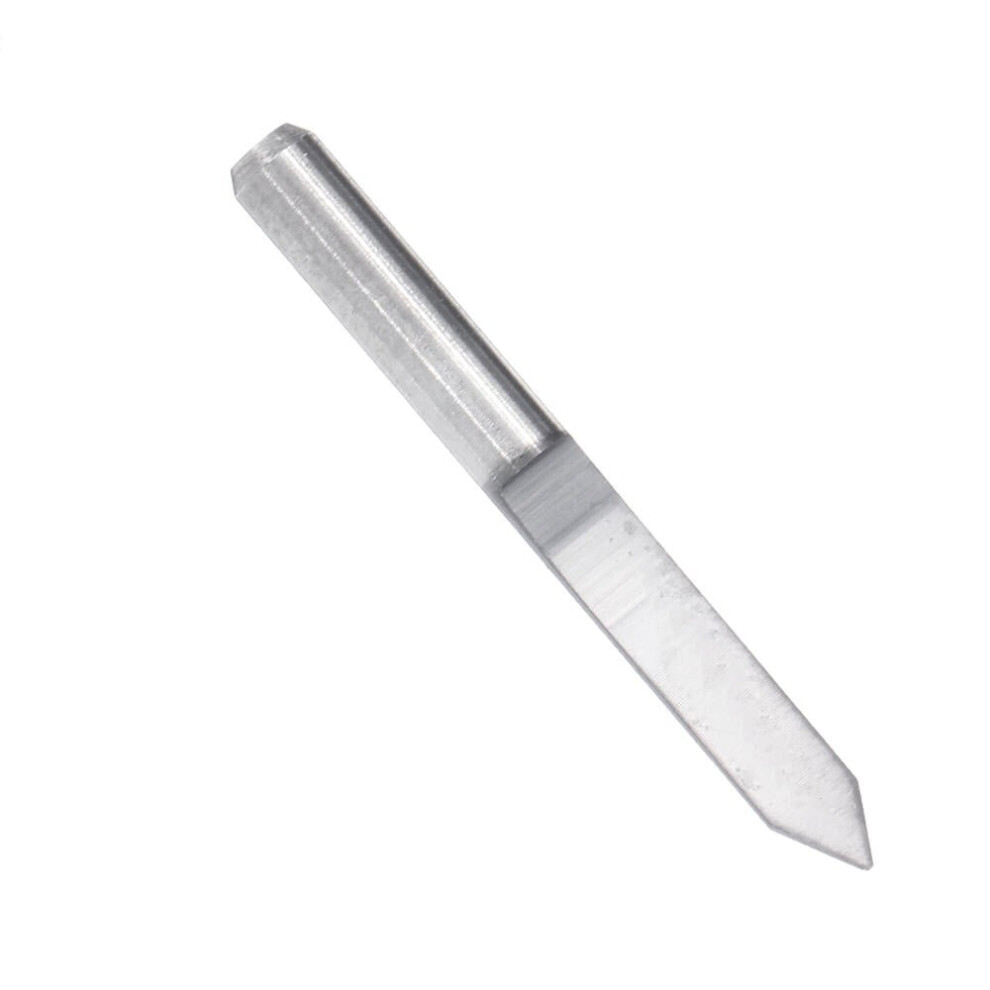 (0.1mm) 3.175mm Shank 60 Degree 0.1/0.2/0.3/0.4/0.5mm Flat Bottom PCB Engraving Bit CNC Tool