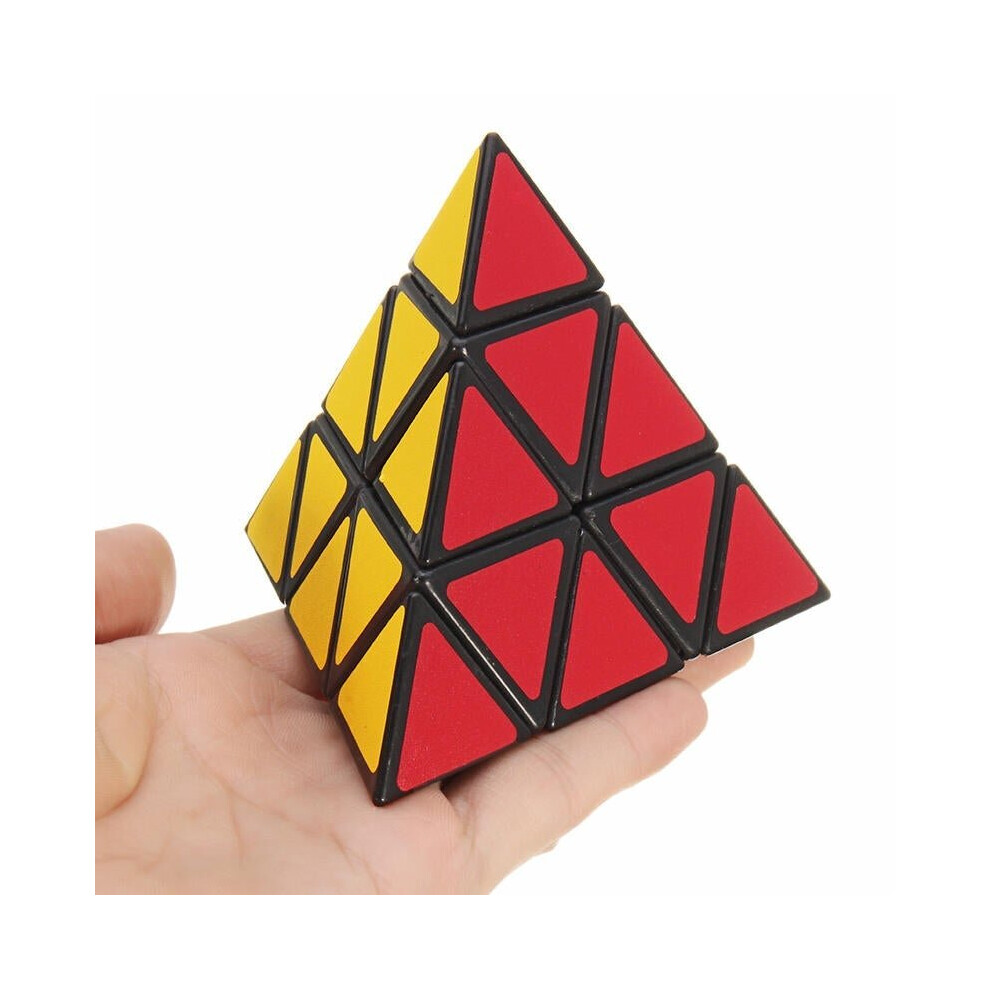 (Black) Cone Original Magic Speed Cube Professional Puzzle Education Toys For Children