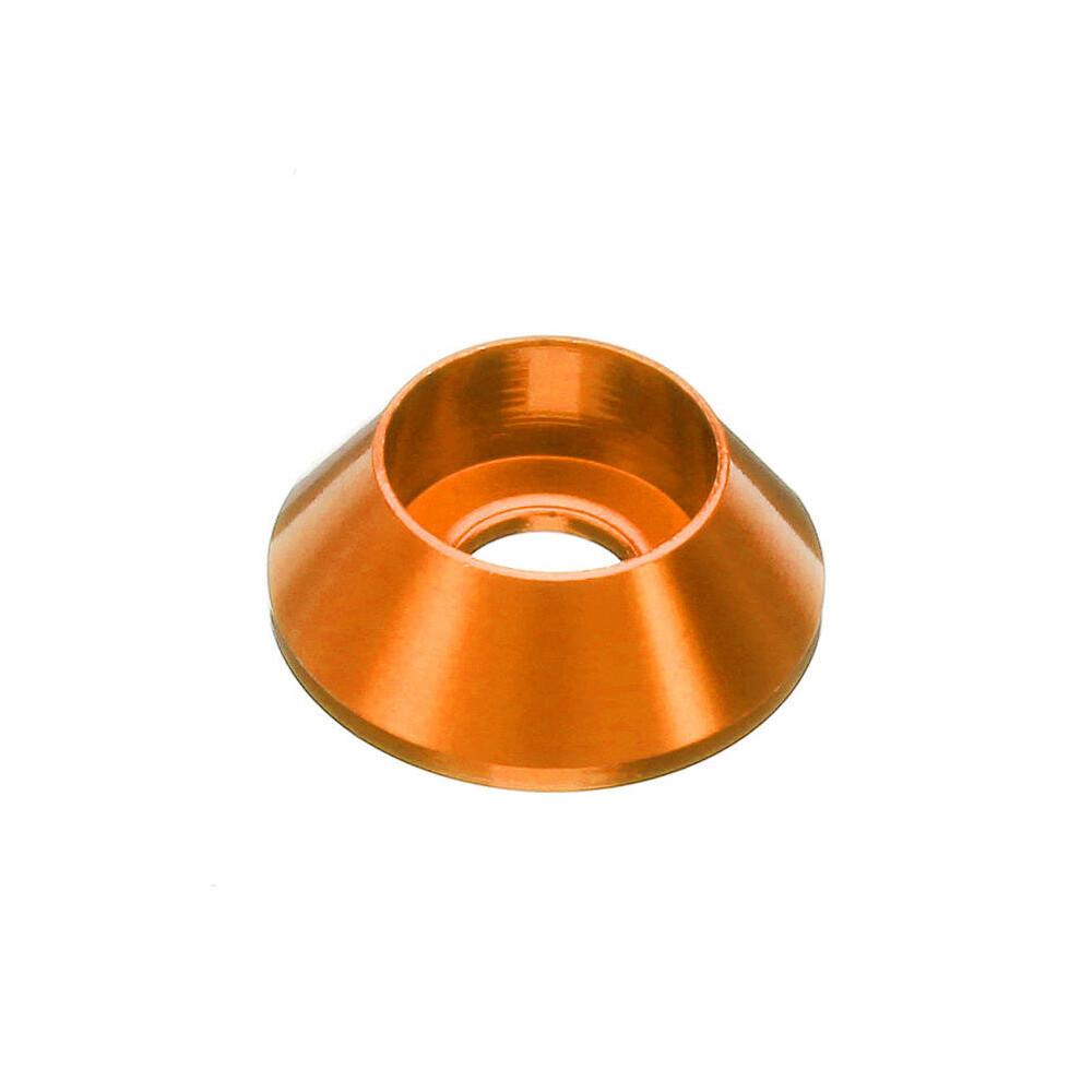 Photos - Nail / Screw / Fastener GreenZech  M4AN6 10Pcs M4 Cup Head Hex Screw Gasket Washer Nuts Aluminum Alloy Multicolor Optional (Orange)
