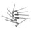 10pcs 3mm Shank Tungsten Carbide Burr Rotary File Drill Bits Cutter 6