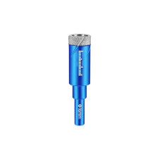 (16mm) 5Pcs 6-16mm Durable Diamond Coated Core Drill Bit Dry Drilling For Glass Marble Granite Quartz Porcelain Ceramics