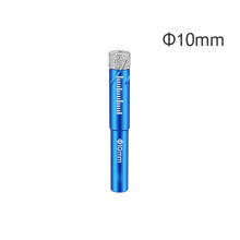 (8mm) 5Pcs 6-16mm Durable Diamond Coated Core Drill Bit Dry Drilling For Glass Marble Granite Quartz Porcelain Ceramics