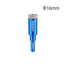 (14mm) 5Pcs 6-16mm Durable Diamond Coated Core Drill Bit Dry Drilling For Glass Marble Granite Quartz Porcelain Ceramics